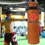 Fur Material Hollow Hanging Boxing Punching Bag - Image 6