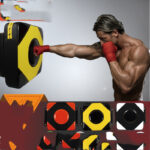 Home Fitness Wall Target Sand A Foot Target Punching Bag - Image 3