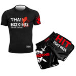 Muay Thai Shorts Clothes For Sanda Boxing Costume Children's Clothes For Sanda Fighting Shorts Muay Thai Free Fight Tights Suit - Image 2