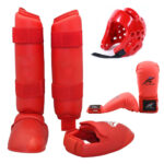 Karate Taekwondo Leg Guard Helmet Boxing Glove Protective Gear - Image 7